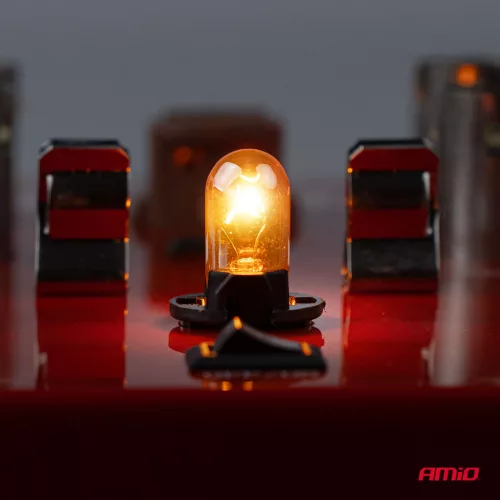 AMiO halogénizzók WY5W 12V5W LumiTec króm 2 db (04628)