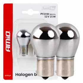   AMiO halogénizzók PY21W 12V21W BAU15S LumiTec króm 2 db (04629)