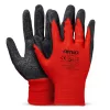 AMiO PE Latex bevonatos munkavédelmi kesztyű 4 db méret 8 (2 pár), 2121X (04635)