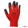 AMiO PE Latex bevonatos munkavédelmi kesztyű 4 db méret 8 (2 pár), 2121X (04635)