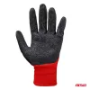 AMiO PE Latex bevonatos munkavédelmi kesztyű 4 db méret 8 (2 pár), 2121X (04635)