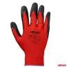 AMiO PE Latex bevonatos munkavédelmi kesztyű 4 db méret 9 (2 pár), 2121X (04636)