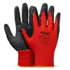 AMiO PE Latex bevonatos munkavédelmi kesztyű 4 db méret 10 (2 pár), 2121X (04637)