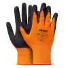 AMiO PE Latex habbevonatos munkavédelmi kesztyű 4 db méret 8 (2 pár), (04639)