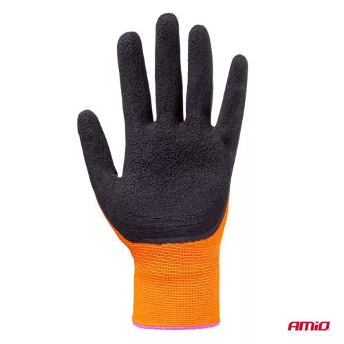 AMiO PE Latex habbevonatos munkavédelmi kesztyű 4 db méret 11 (2 pár), 2132X (04642)