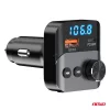 AMiO autós FM-transzmitter 1×USB-A 1×USB-C 12V 24V (04647)