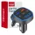 AMiO autós FM-transzmitter 2×USB-A 12V 24V (04648)