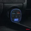 AMiO autós FM-transzmitter 2×USB-A 12V 24V (04648)