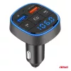 AMiO autós FM-transzmitter 2×USB-A 12V 24V (04648)