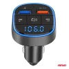 AMiO autós FM-transzmitter 2×USB-A 12V 24V (04648)