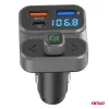 AMiO autós FM-transzmitter 2×USB-A 1×USB 12V 24V (04649)