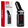 AMiO autós FM-transzmitter 2×USB-A 12V 24V (04650)