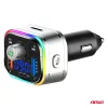 AMiO autós FM-transzmitter 1×USB-C microSD 12V 24V (04652)