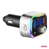 AMiO autós FM-transzmitter 1×USB-C microSD 12V 24V (04652)