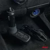AMiO autós FM-transzmitter 2×USB-A 1×USB-C mircoSD 12V 24V (04653)
