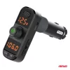 AMiO autós FM-transzmitter 2×USB-A 1×USB-C mircoSD 12V 24V (04653)