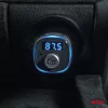 AMiO autós FM-transzmitter 2×USB-A microSD 12V 24V (04654)