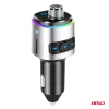 AMiO autós FM-transzmitter 2×USB-A microSD 12V 24V (04654)