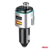 AMiO autós FM-transzmitter 2×USB-A microSD 12V 24V (04654)