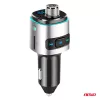 AMiO autós FM-transzmitter 2×USB-A microSD 12V 24V (04654)