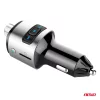 AMiO autós FM-transzmitter 2×USB-A microSD 12V 24V (04654)