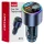 AMiO autós FM-transzmitter 1×USB-A 1×USB-C 12V 24V (04655)
