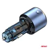 AMiO autós FM-transzmitter 1×USB-A 1×USB-C 12V 24V (04655)