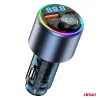 AMiO autós FM-transzmitter 1×USB-A 1×USB-C 12V 24V (04655)