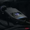 AMiO autós FM-transzmitter 1×USB-A 1×USB-C 12V 24V (04656)