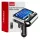 AMiO autós FM-transzmitter távirányítóval, 2×USB-A, 12/24 V (04657)