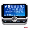 AMiO autós FM-transzmitter távirányítóval, 2×USB-A, 12/24 V (04657)