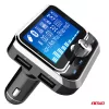 AMiO autós FM-transzmitter távirányítóval, 2×USB-A, 12/24 V (04657)