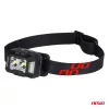 AMiO LED-es fejlámpa 2xXPG+10SMD 1800mAh SUPER BRIGHT (BATT) (04668)
