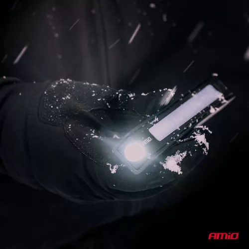 AMiO LED-es szerelőlámpa XTE+SMD 600mAh (BATT) (04669)