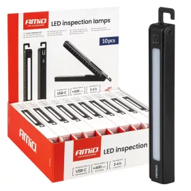 AMiO LED-es szerelőlámpák 10 db (04670)