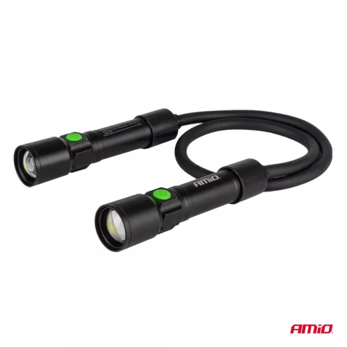 AMiO LED-es szerelőlámpa 2xP50 1000mAh (BATT) (04671)