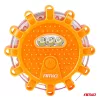 AMiO LED-es biztonsági jelzőlámpák 12SMD+3SMD 10 db piros (04672)