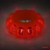 AMiO LED-es biztonsági jelzőlámpa 12SMD+3SMD 650mAh (BATT) piros (04673)