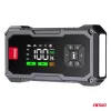 AMiO hordozható 4 az 1-ben indításrásegítő/LED/légkompresszor/Powerbank 12V 7,2Ah 600A PRO (04674)