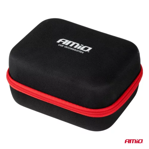 AMiO hordozható mini 4 az 1-ben indításrásegítő/LED/légkompresszor/Powerbank 12V 7,2Ah 600A PRO (04675)
