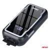 AMiO hordozható 3 az 1-ben indításrásegítő/LED/Powerbank 12V 12Ah 1600A (04678)