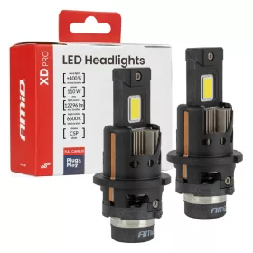  AMiO LED fényszóróizzók XD PRO D2S D2R FULL CANBUS (04680)
