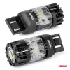 AMiO LED izzó LumiTec T20D 7443 W21/5W 12V FULL CANBUS fehér 1 db (04687)