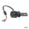 AMiO LED fényszóróizzók sorozat F25 SILVER FULL CANBUS H1 54W 12V 24V (04701)