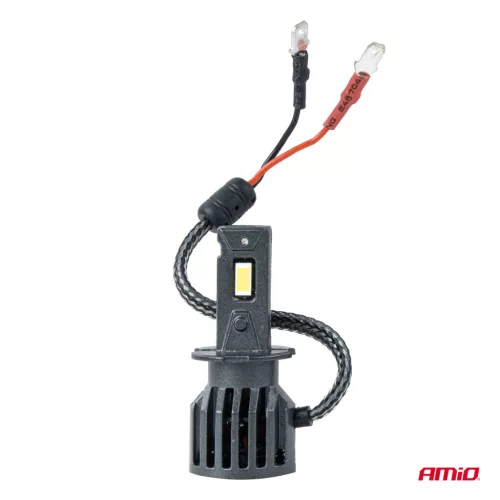 AMiO LED fényszóróizzók sorozat F25 SILVER FULL CANBUS H3 52W 12V 24V (04702)