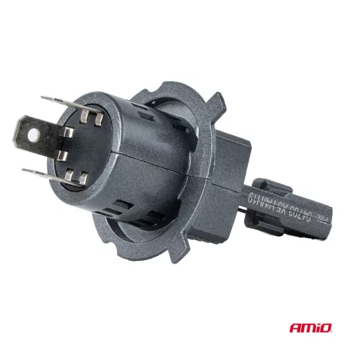 AMiO LED fényszóróizzók sorozat F25 SILVER FULL CANBUS H4/H19 54/58W 12V 24V (04703)