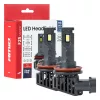 AMiO LED fényszóróizzók sorozat F25 SILVER FULL CANBUS H8/H9/H11/H16 62W 12V 24V (04705)