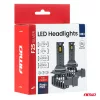 AMiO LED fényszóróizzók sorozat F25 SILVER FULL CANBUS HB3 9005 52W 12V 24V (04706)