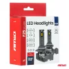 AMiO LED fényszóróizzók sorozat F25 SILVER FULL CANBUS HB4 9006 52W 12V 24V (04707)