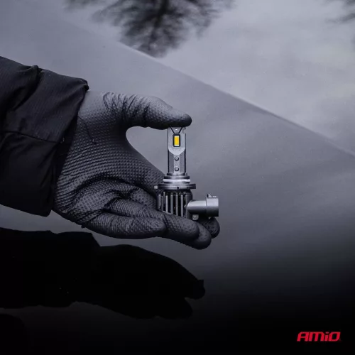 AMiO LED fényszóróizzók sorozat F25 SILVER FULL CANBUS HIR2 9012 54W 12V 24V (04708)
